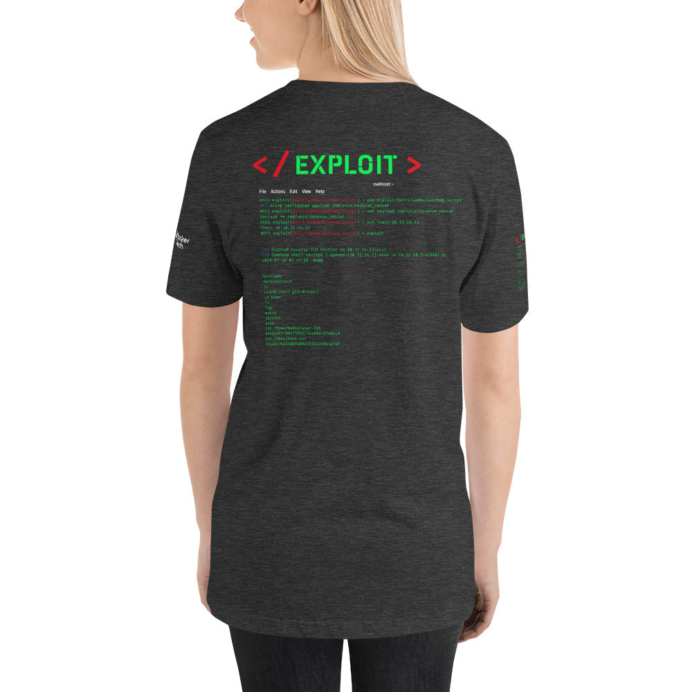 Exploit - Short-Sleeve Unisex T-Shirt by DarkByteGear