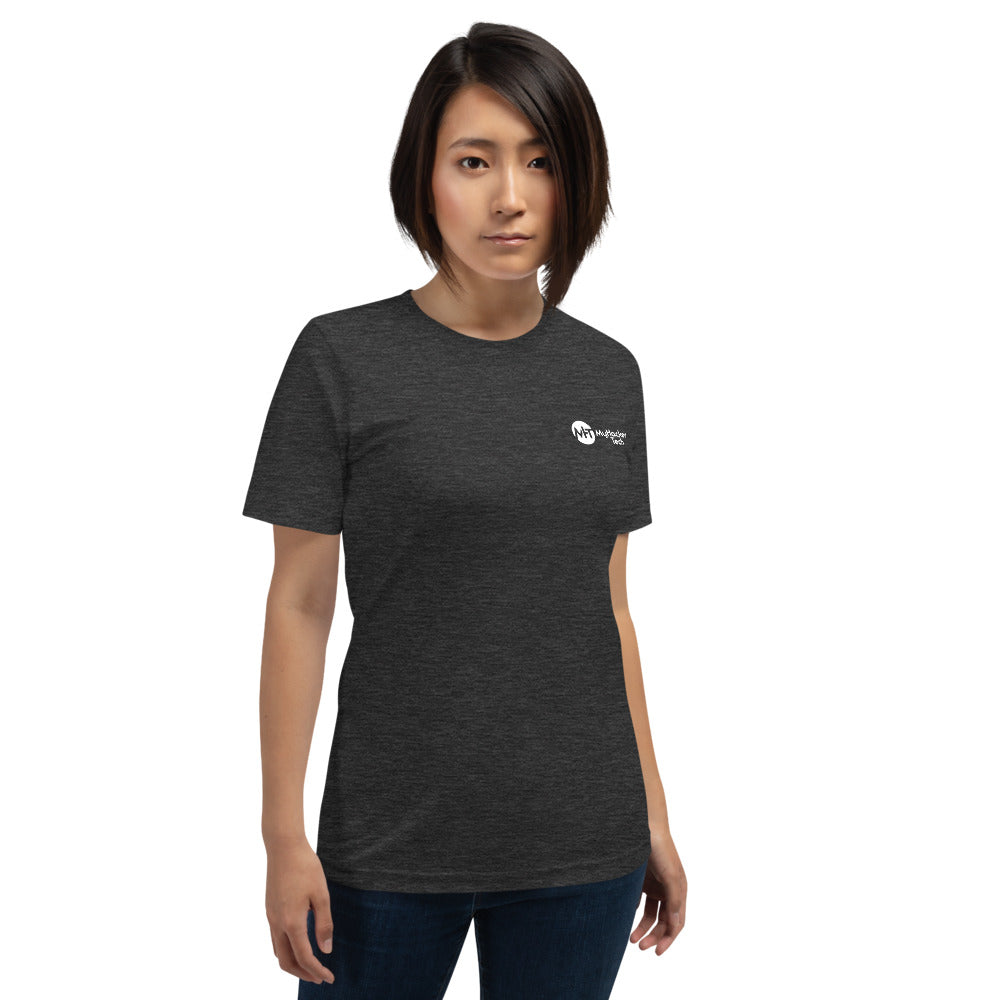Let me google how to secure that for you - Short-Sleeve Unisex T-Shirt (back print) by DarkByteGear