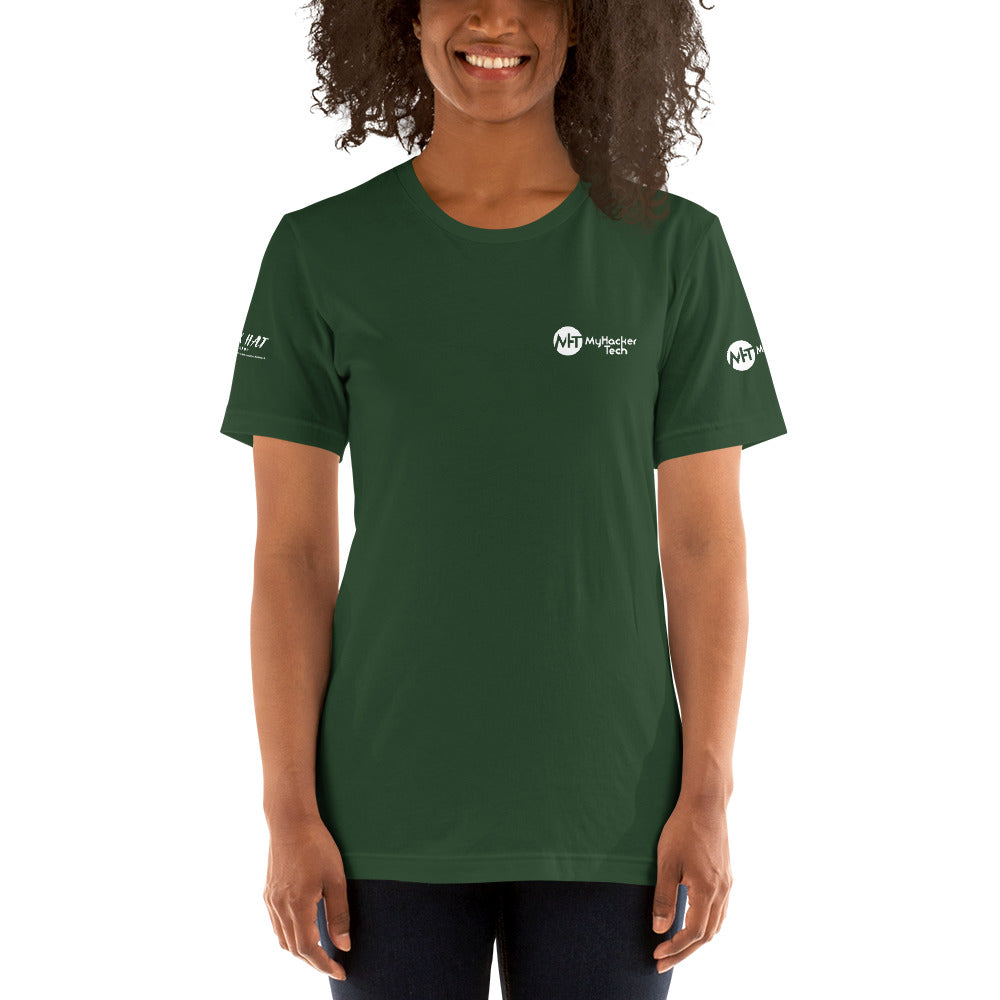 Black Hat Hacker V2 - Short-Sleeve Unisex T-Shirt by DarkByteGear