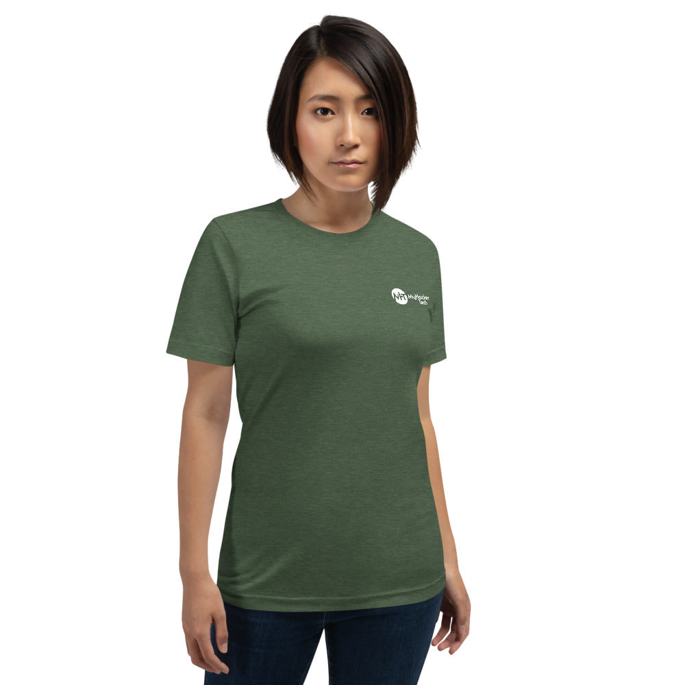 Let me google how to secure that for you - Short-Sleeve Unisex T-Shirt (back print) by DarkByteGear