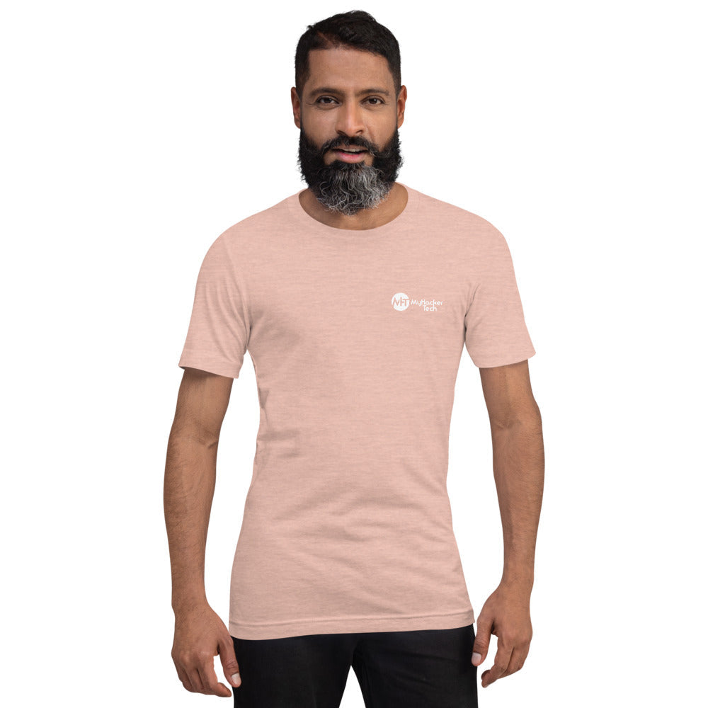 Exploit Wednesday - Short-Sleeve Unisex T-Shirt (back print) by DarkByteGear
