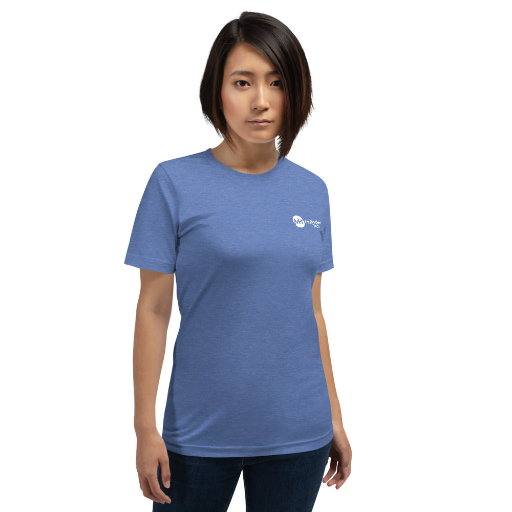 Let me google how to secure that for you - Short-Sleeve Unisex T-Shirt (back print) by DarkByteGear