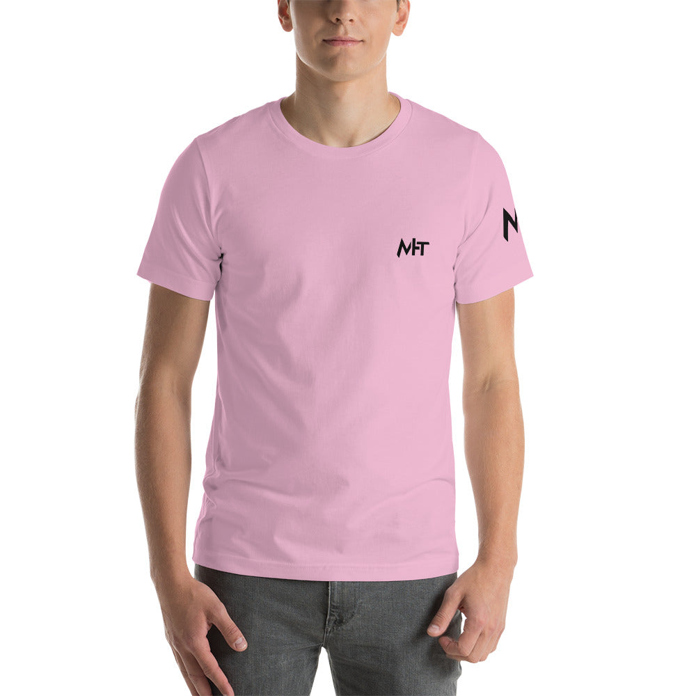 MHT - Short-Sleeve Unisex T-Shirt (front plus sleeve) by DarkByteGear