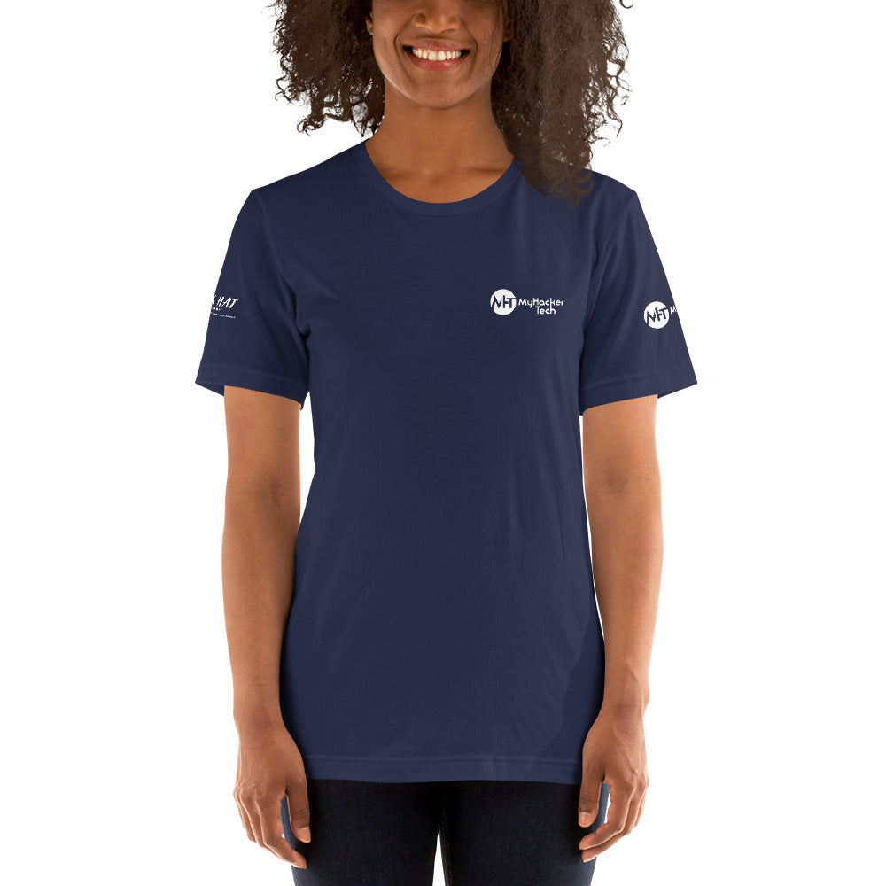Black Hat Hacker V2 - Short-Sleeve Unisex T-Shirt by DarkByteGear