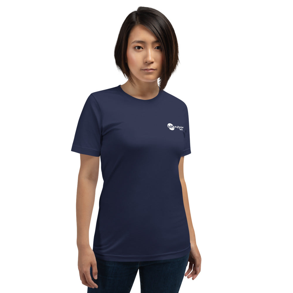 Let me google how to secure that for you - Short-Sleeve Unisex T-Shirt (back print) by DarkByteGear