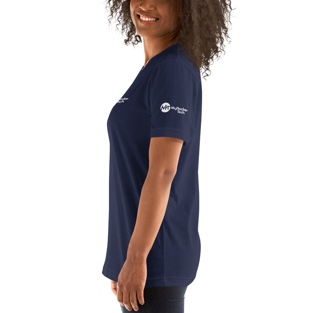 Black Hat Hacker V2 - Short-Sleeve Unisex T-Shirt by DarkByteGear