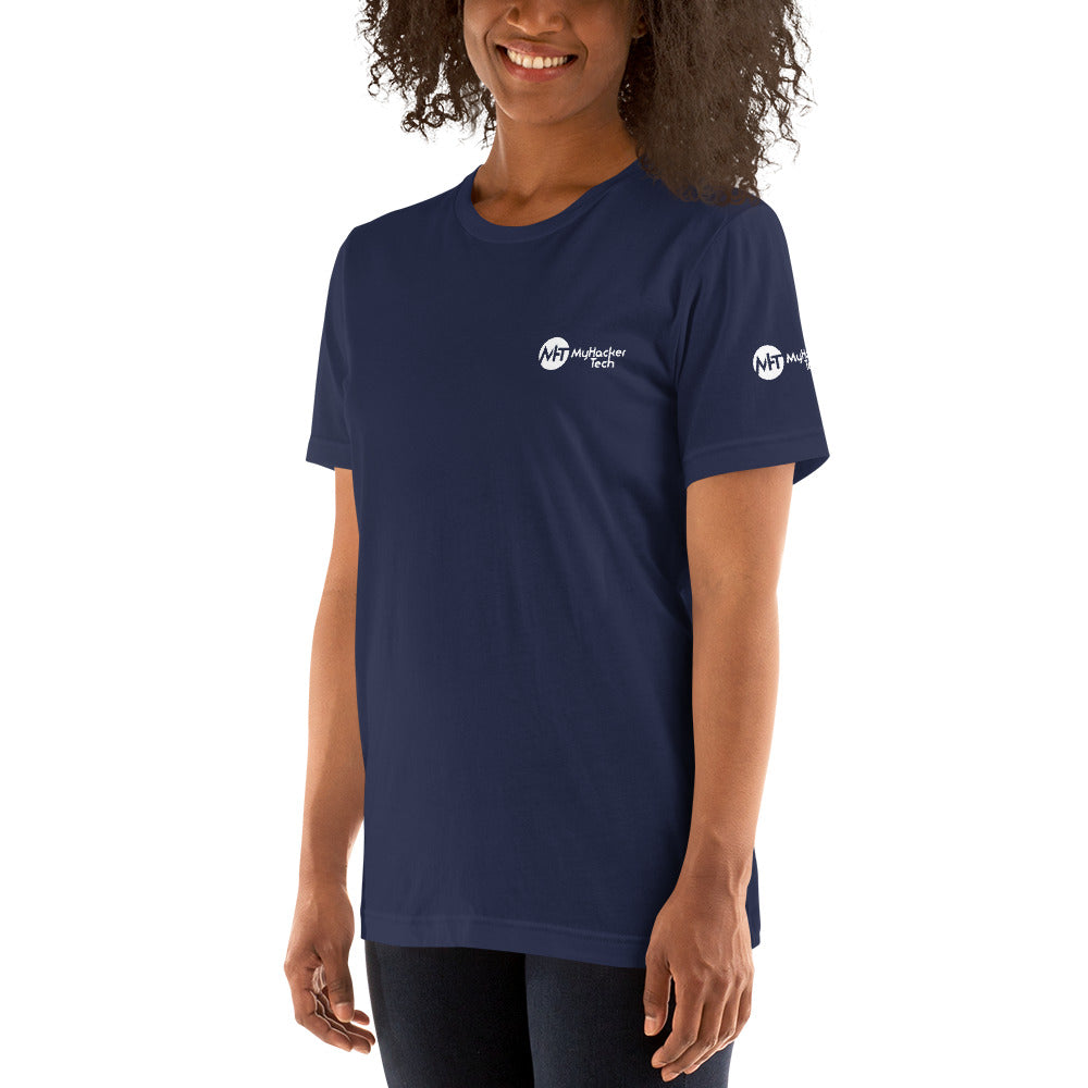 Black Hat Hacker V2 - Short-Sleeve Unisex T-Shirt by DarkByteGear