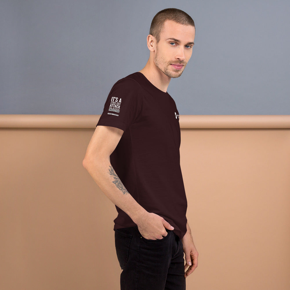 It's a Zero Attack Day thing, you wouldn't Understand - Short-Sleeve Unisex T-Shirt (all sides print) by DarkByteGear