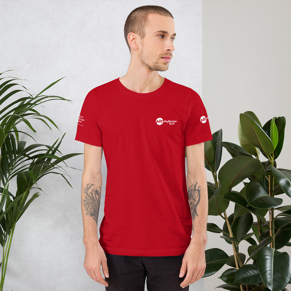 What would Jesus do for one CVE - Short-Sleeve Unisex T-Shirt (all sides print) by DarkByteGear