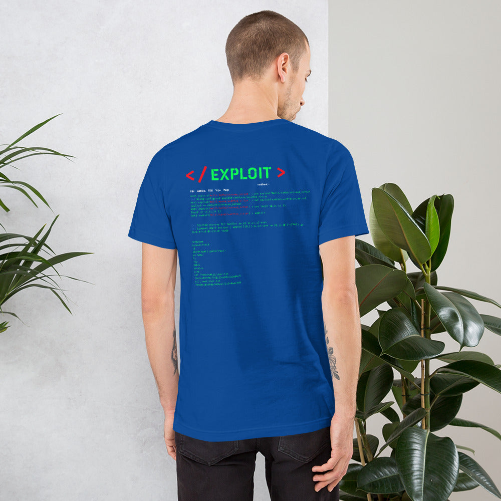 Exploit - Short-Sleeve Unisex T-Shirt by DarkByteGear