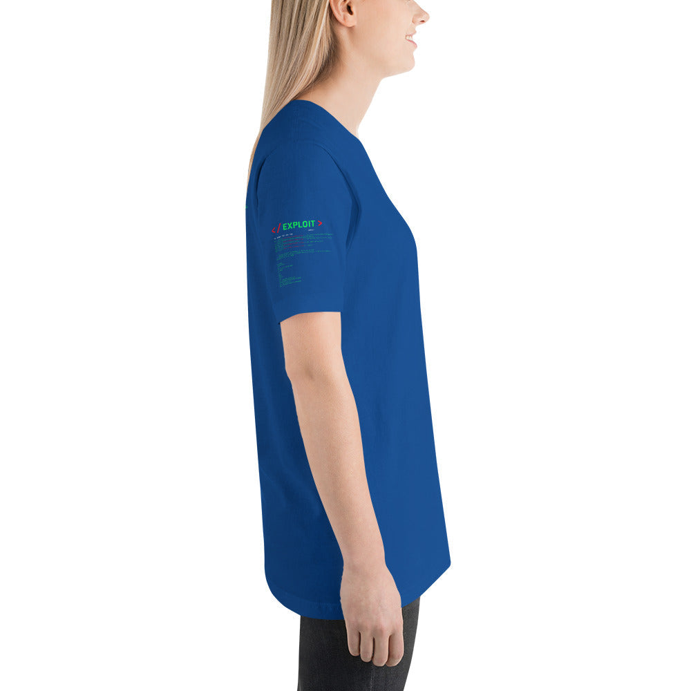 Exploit - Short-Sleeve Unisex T-Shirt by DarkByteGear