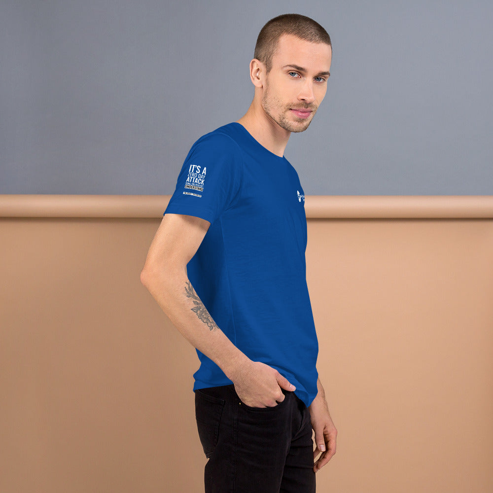It's a Zero Attack Day thing, you wouldn't Understand - Short-Sleeve Unisex T-Shirt (all sides print) by DarkByteGear