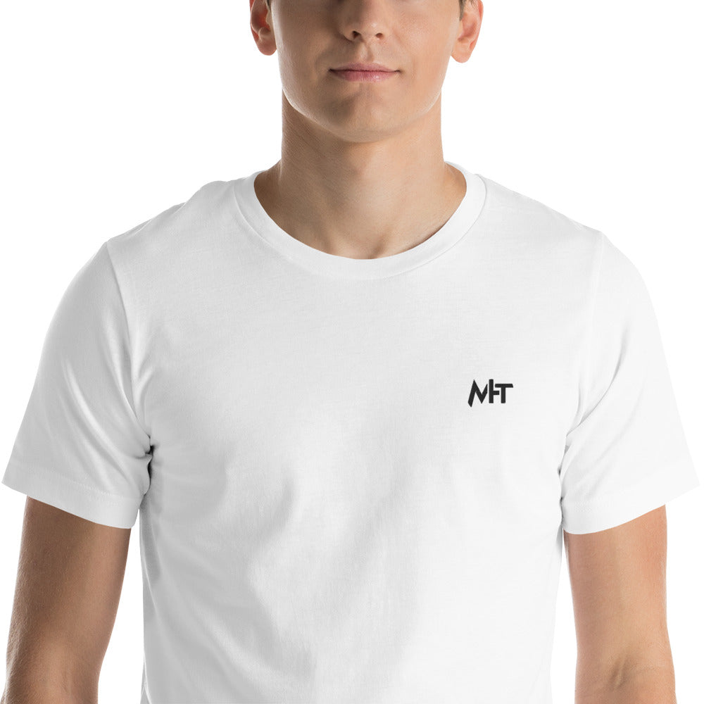 MHT - Short-Sleeve Unisex T-Shirt (embroidered ) by DarkByteGear