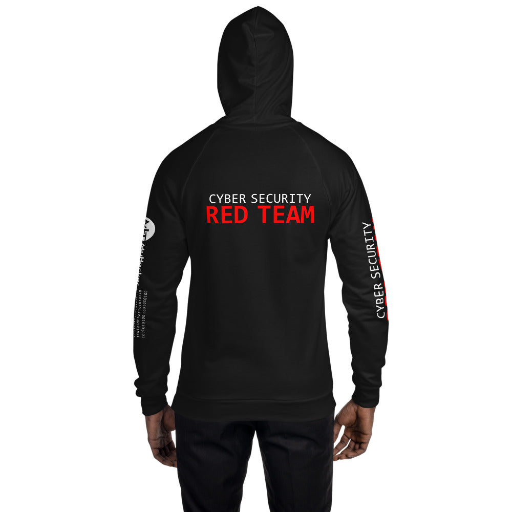 Cyber Security Red Team - Unisex Fleece Hoodie by DarkByteGear