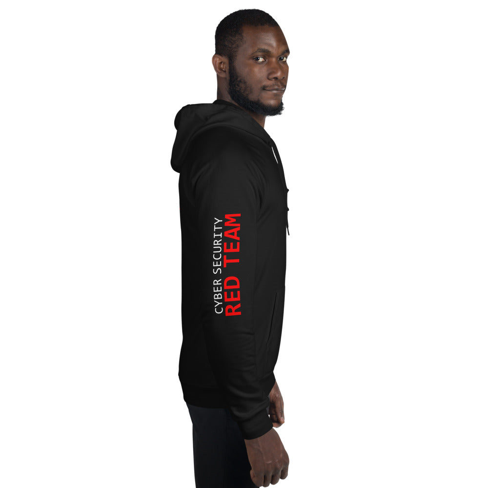 Cyber Security Red Team - Unisex Fleece Hoodie by DarkByteGear