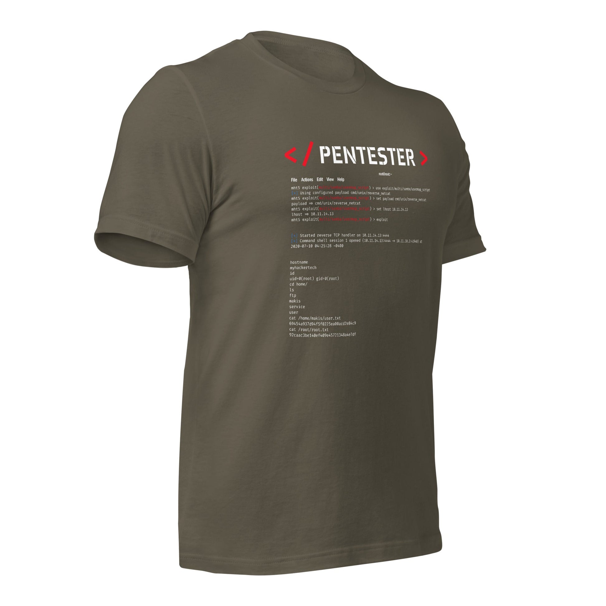 Pentester v1 - Short-Sleeve Unisex T-Shirt by DarkByteGear