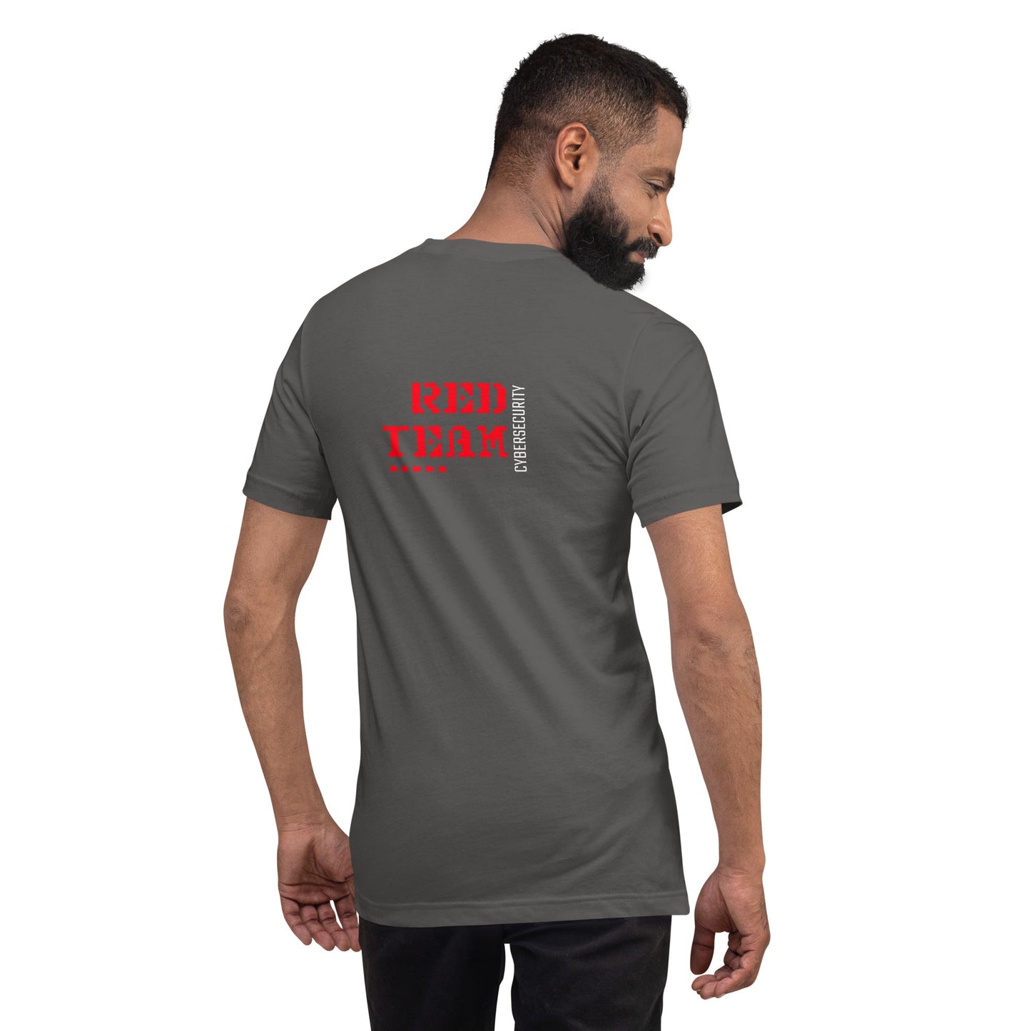 Cyber Security Red Team V15 - Unisex t-shirt ( Back Print ) by DarkByteGear