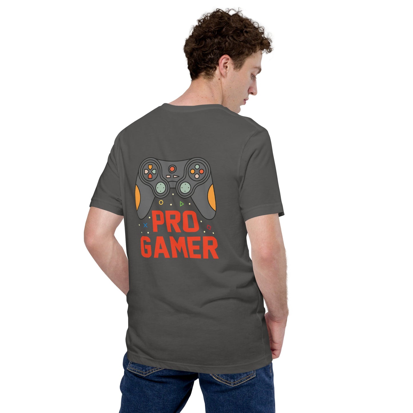 Pro-Gamer - Unisex t-shirt ( Back Print ) by DarkByteGear