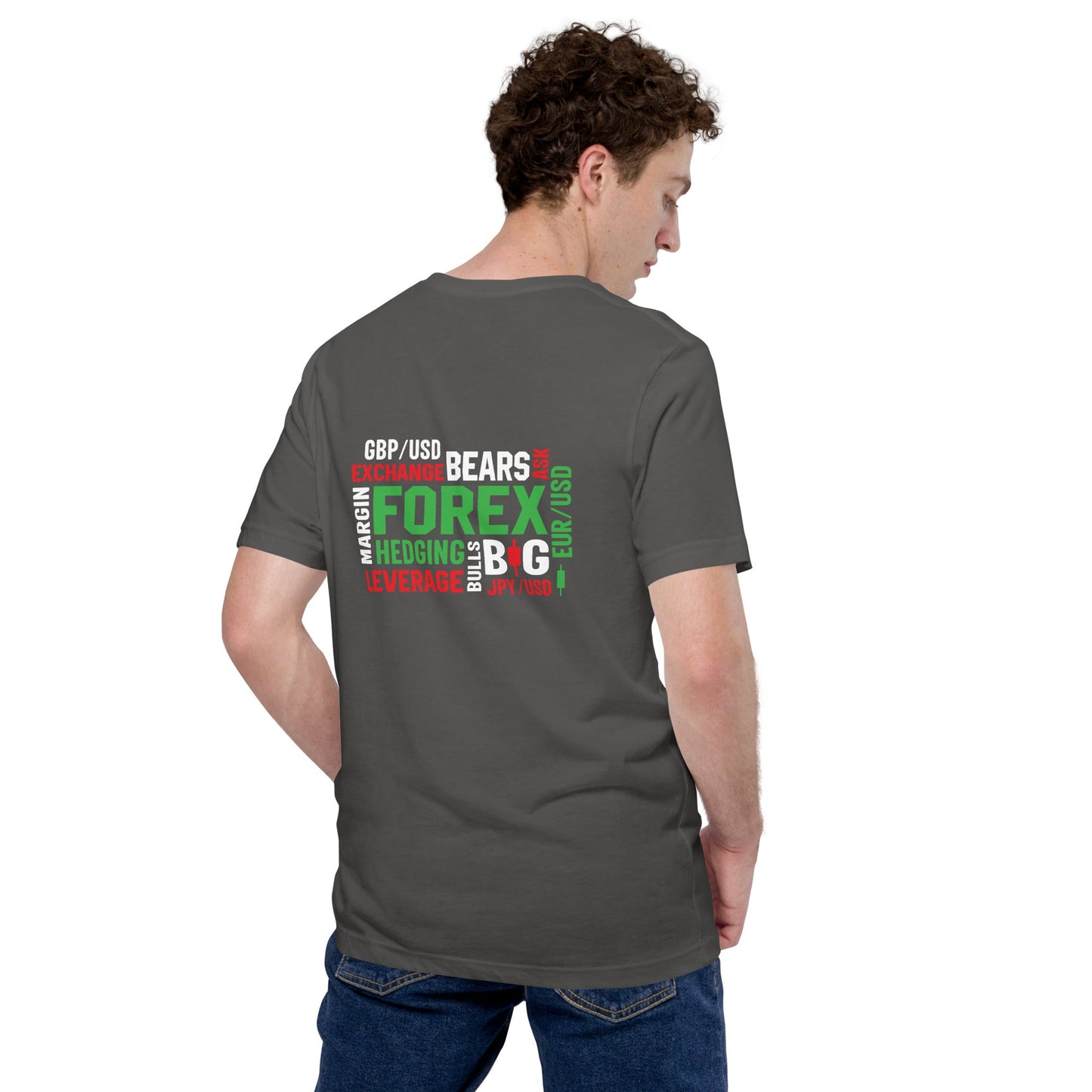 GMP Forex Trading ( DB ) - Unisex t-shirt ( Back Print ) by DarkByteGear