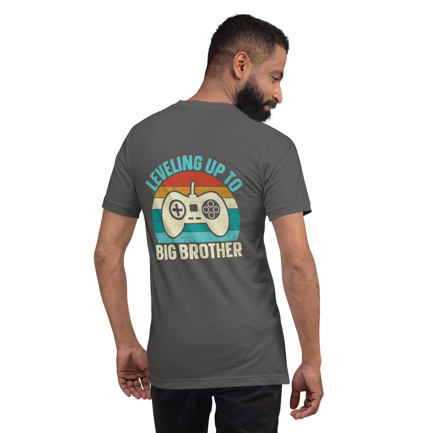 Levelling up to Big Brother V2 - Unisex t-shirt by DarkByteGear