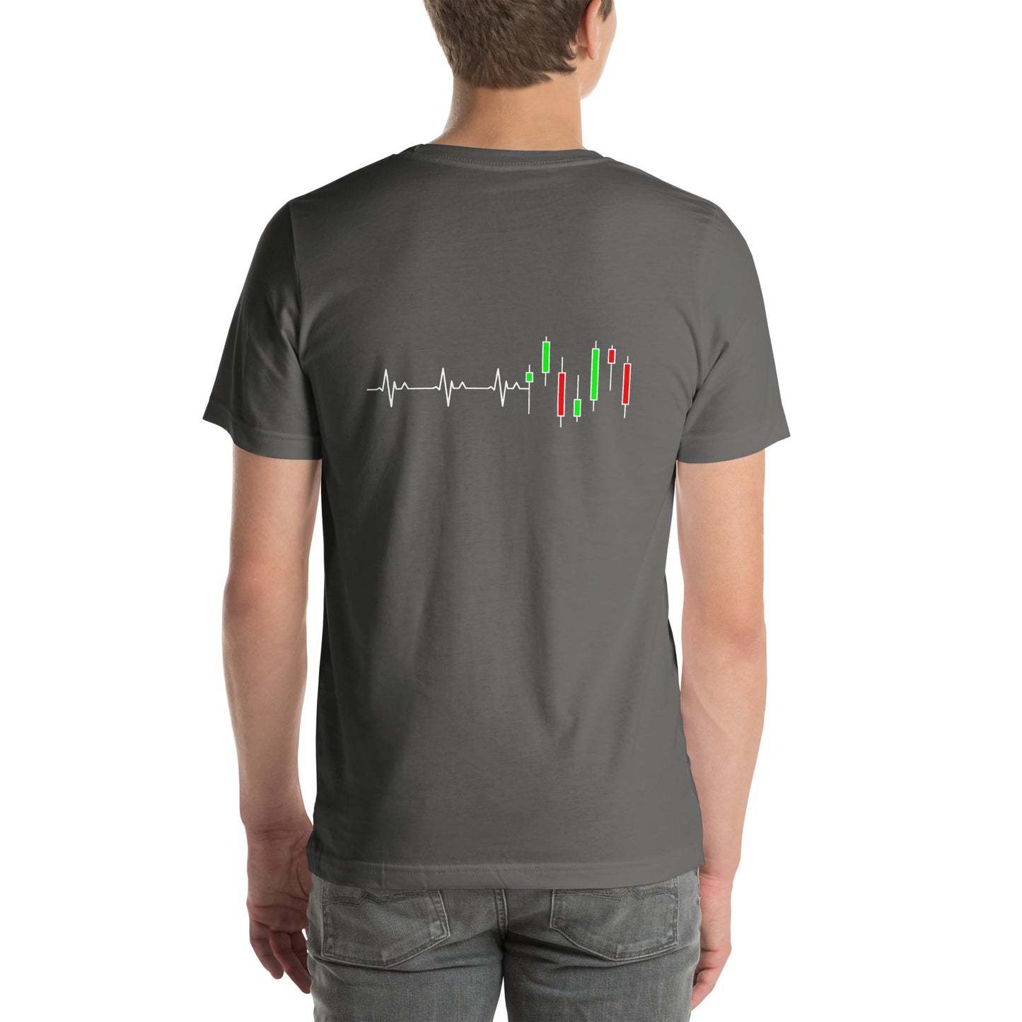 Forex Vector ( ) V1 - Unisex t-shirt ( Back Print ) by DarkByteGear