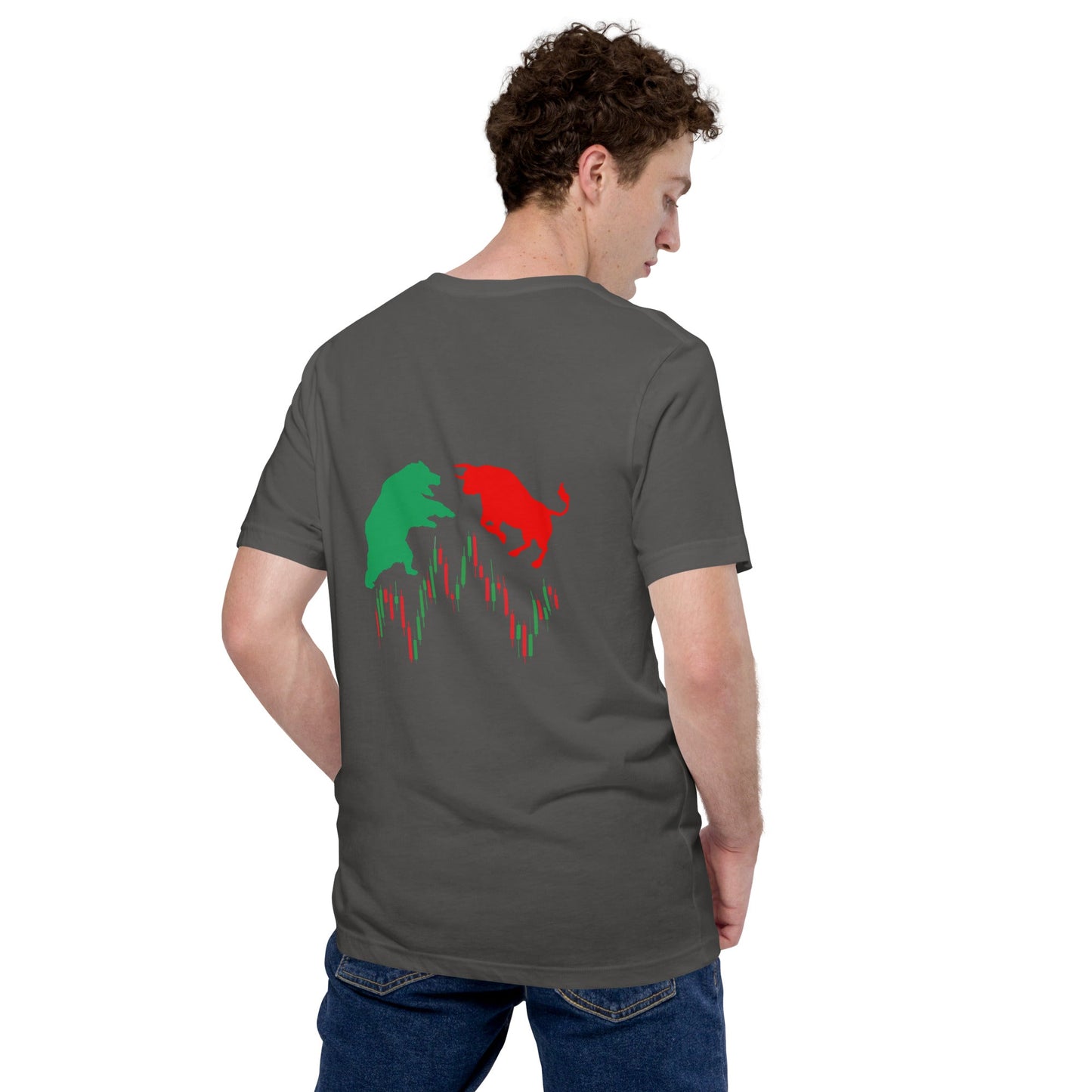 Forex Vector ( Mahfuz ) V2 - Unisex t-shirt ( Back Print ) by DarkByteGear
