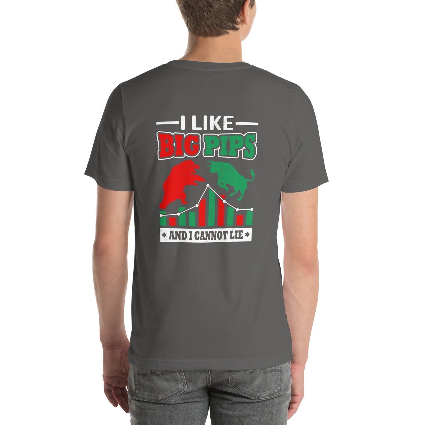 I Like Big Pips and I cannot Lie - Unisex t-shirt ( Back Print ) by DarkByteGear