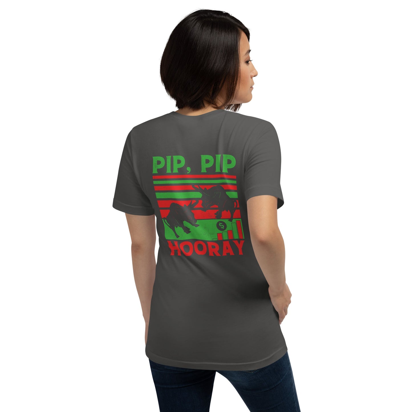 Pip, Pip Hooray - Unisex t-shirt ( Back Print ) by DarkByteGear