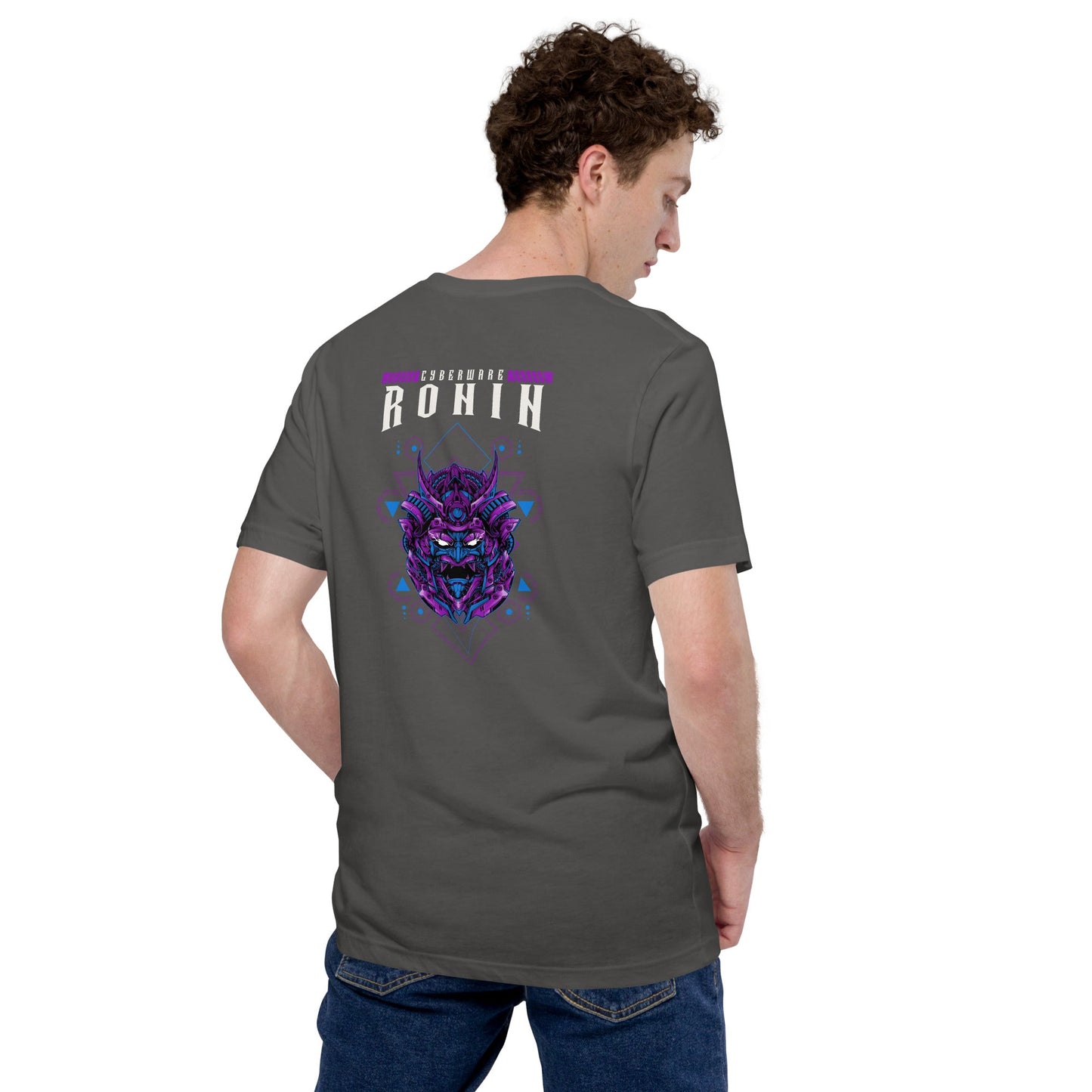 CyberWare Ronin - Unisex t-shirt ( Back Print ) by DarkByteGear