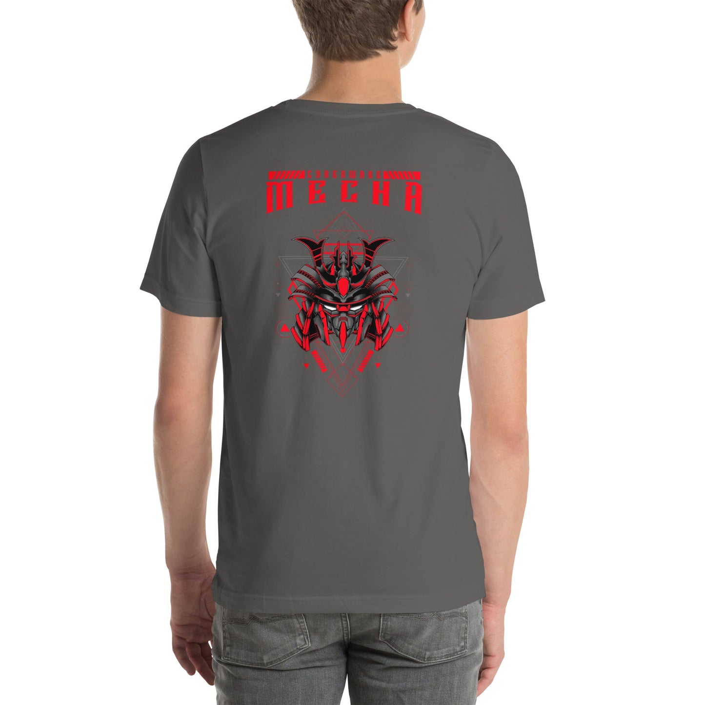 CyberWare Mecha - Unisex t-shirt ( Back Print ) by DarkByteGear