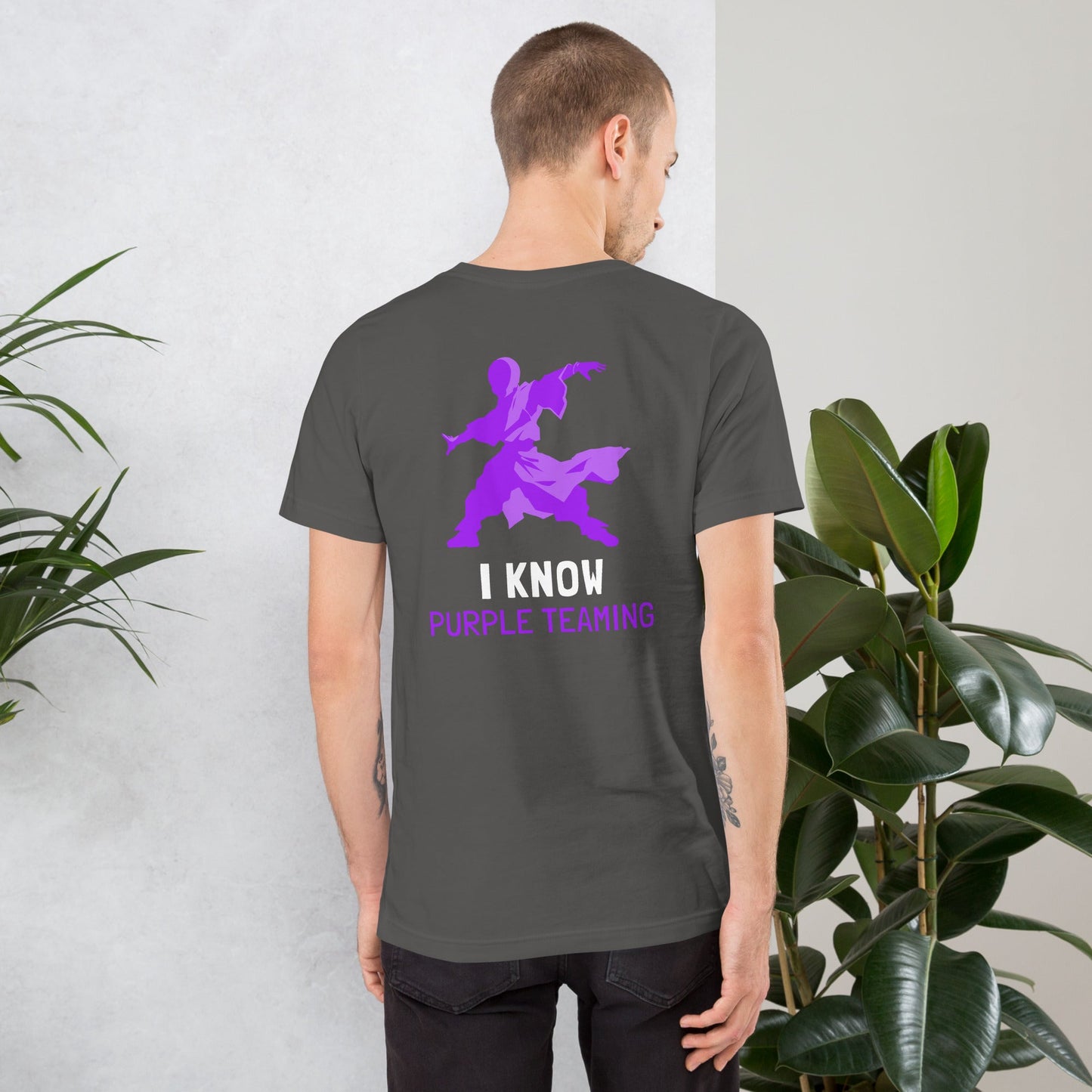 I Know Purple Teaming - Unisex t-shirt by DarkByteGear