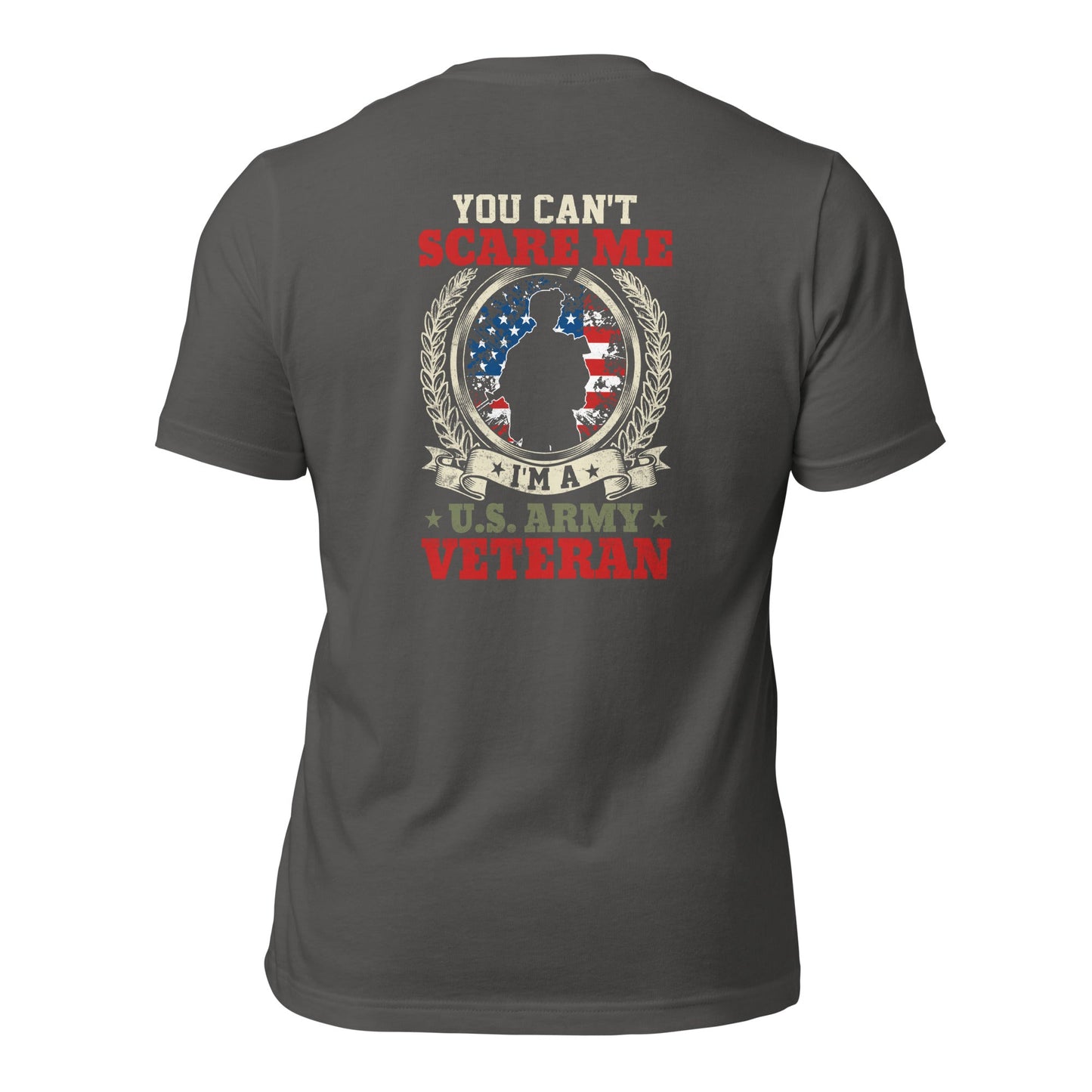 You can't scare me - Unisex t-shirt (back print) by DarkByteGear