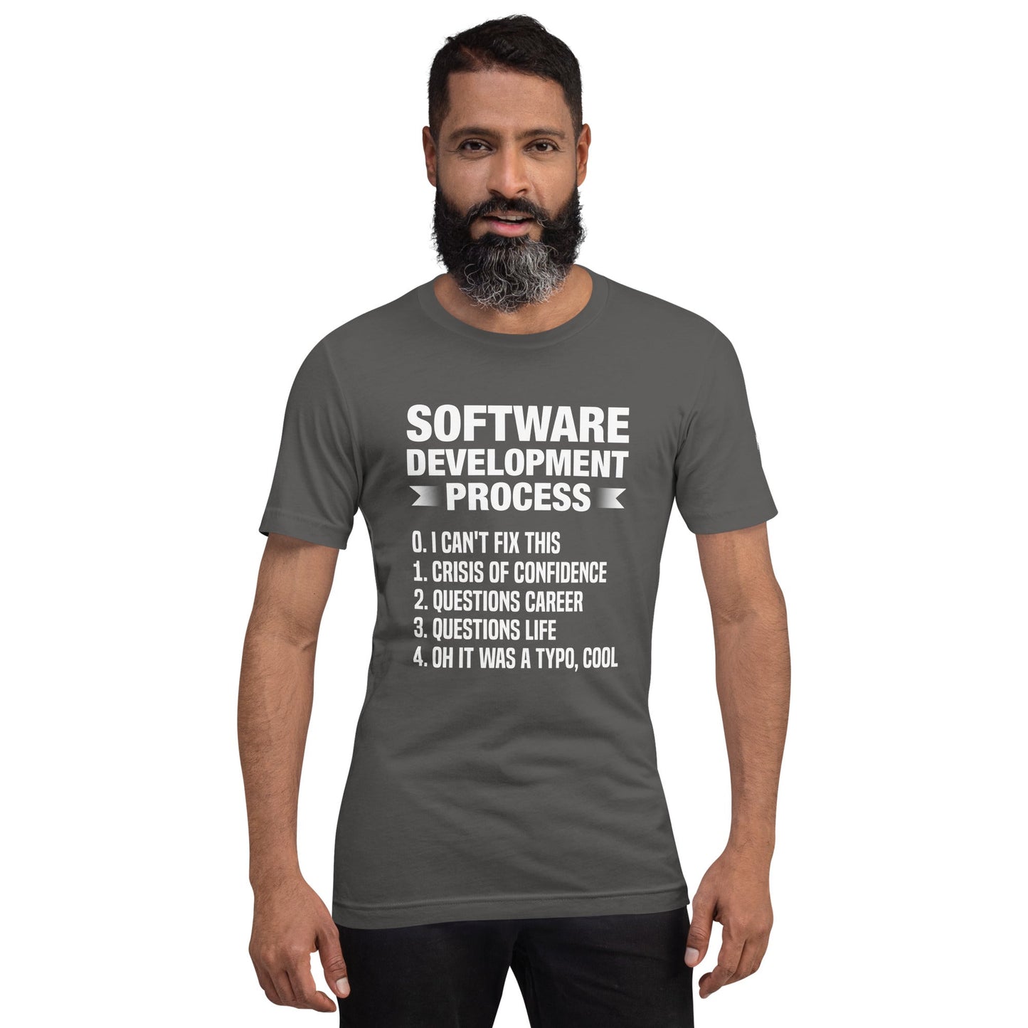 Software development process - Unisex t-shirt by DarkByteGear