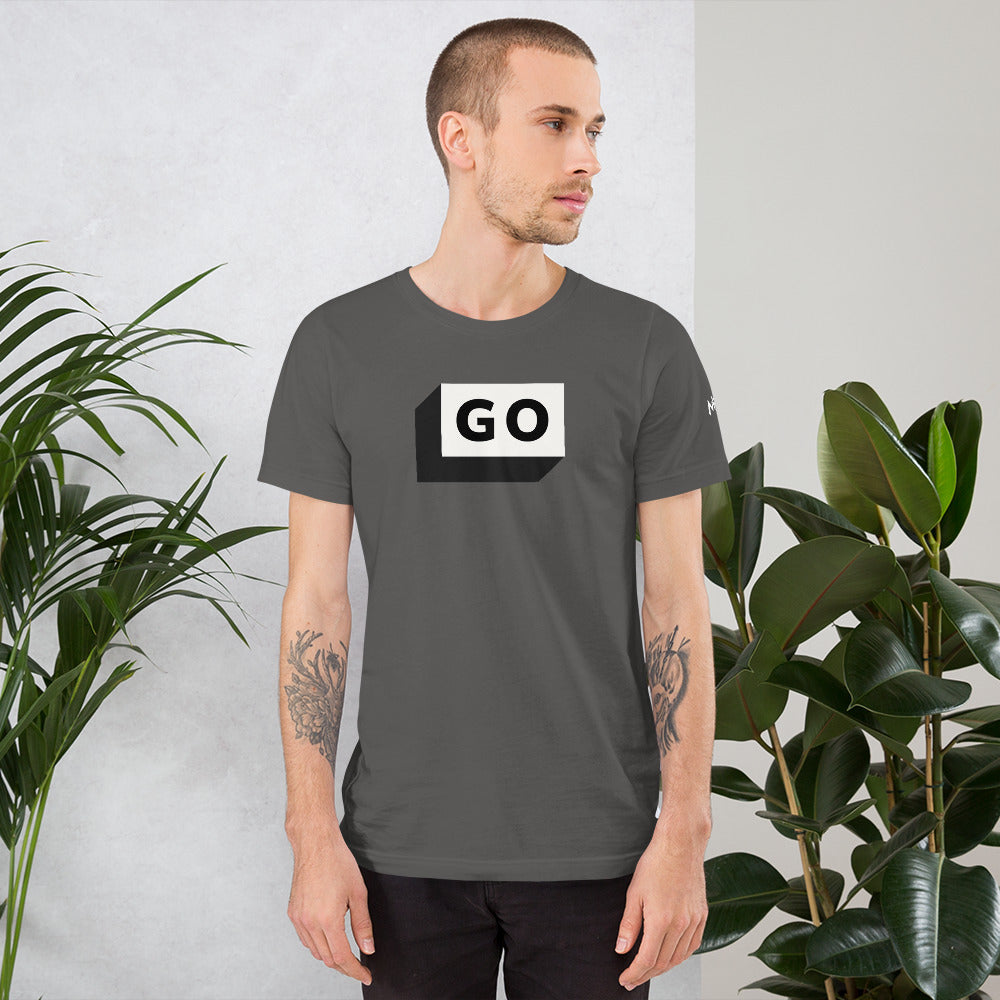 GO - Unisex t-shirt by DarkByteGear