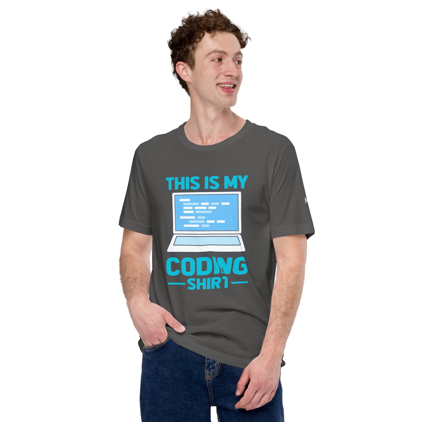 This is my coding shirt - Unisex t-shirt by DarkByteGear