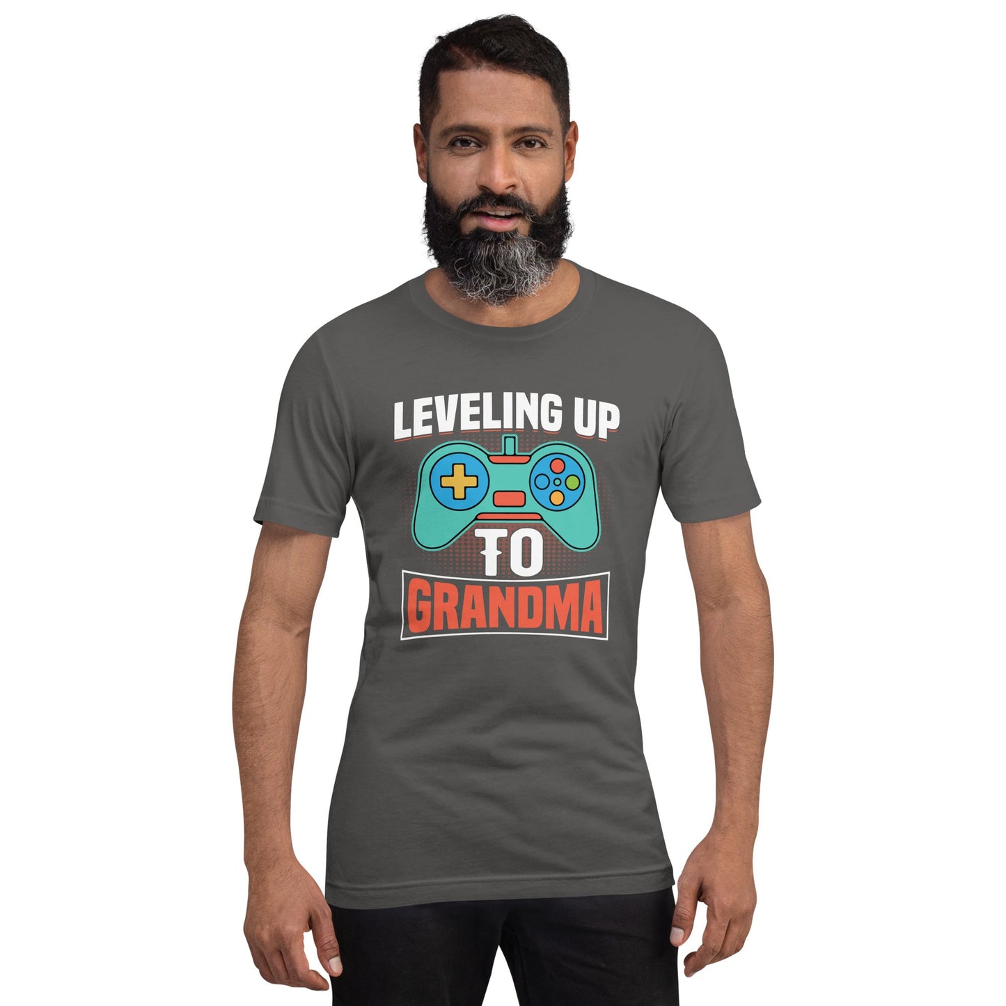 Leveling up to Grandma - Unisex t-shirt by DarkByteGear