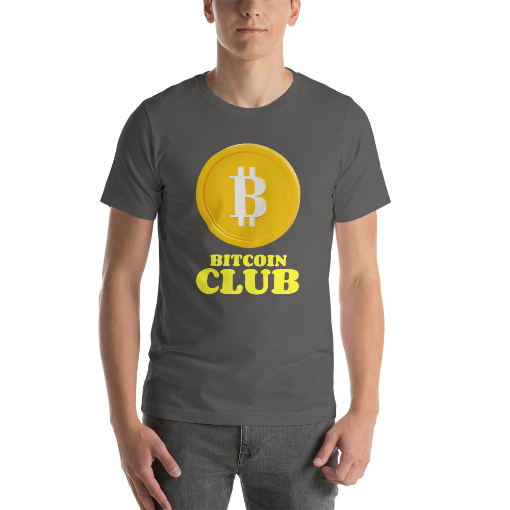 BITCOIN CLUB V1 - Unisex T-shirt by DarkByteGear