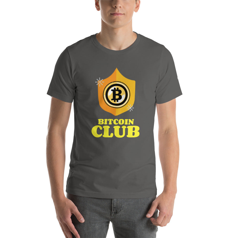 BITCOIN CLUB V2 - Unisex t-shirt by DarkByteGear