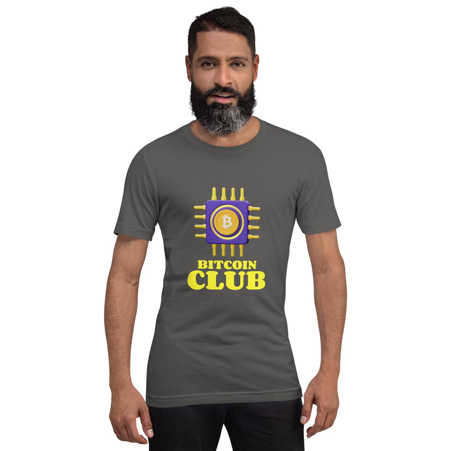 BITCOIN CLUB V2 - Unisex t-shirt by DarkByteGear