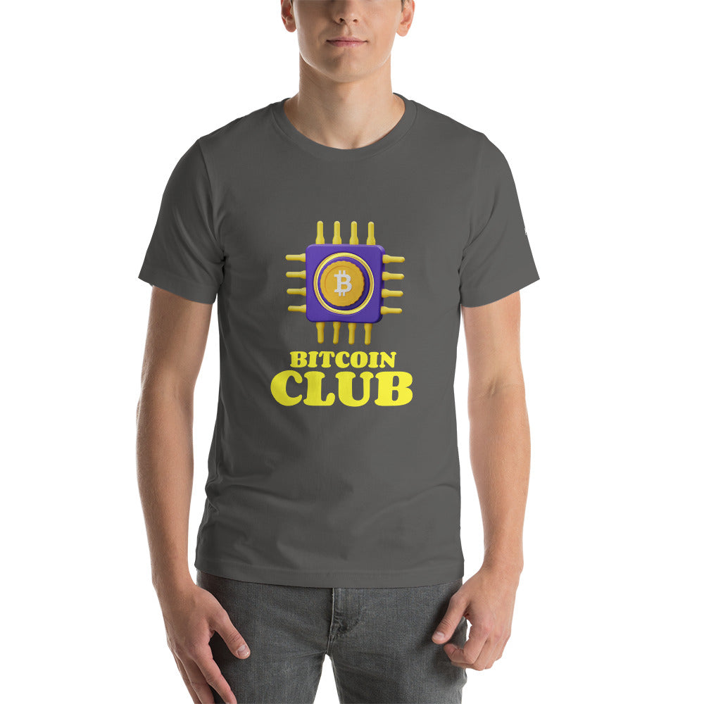 BITCOIN CLUB V3 - Unisex t-shirt by DarkByteGear