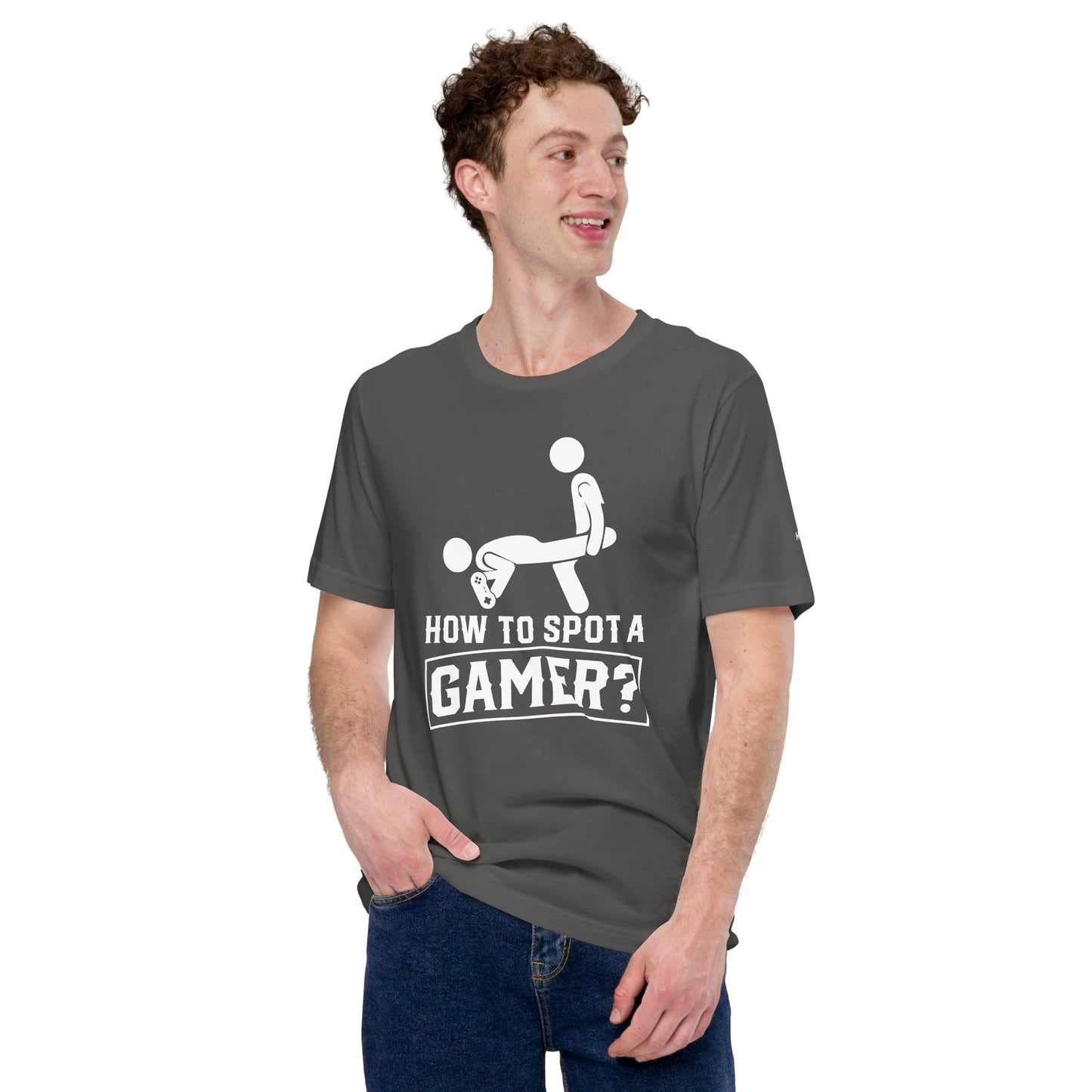 How to Spot a Gamer Unisex t-shirt by DarkByteGear