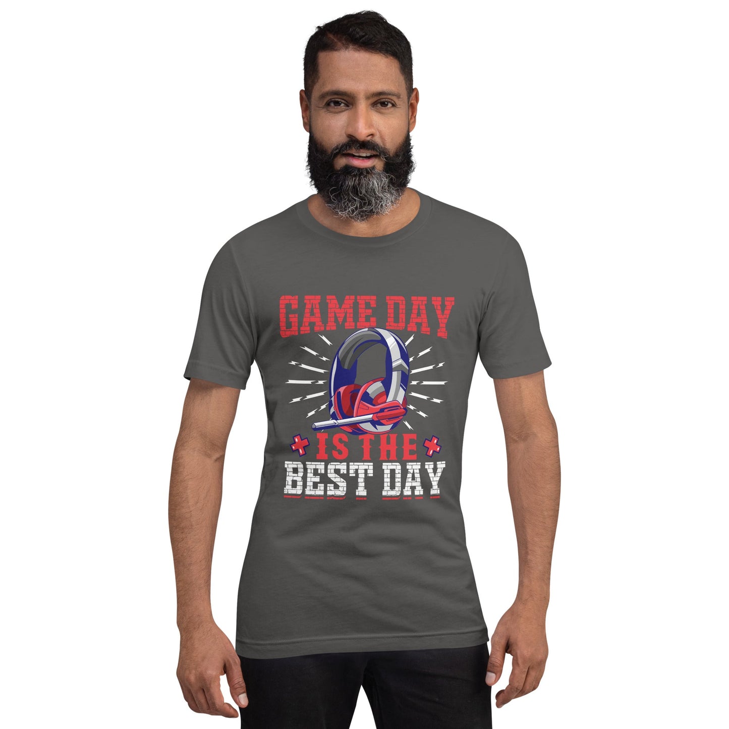 Game Day is the Best Day Shagor Unisex t-shirt by DarkByteGear