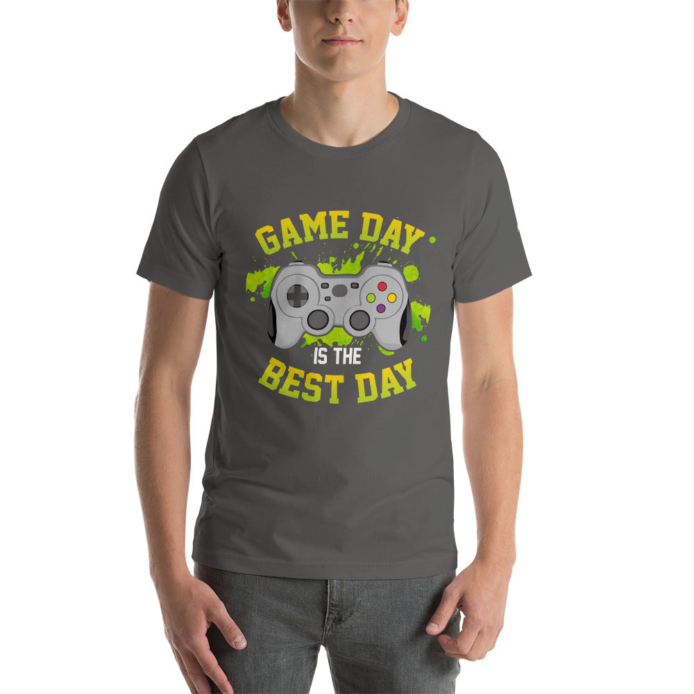 Game Day is the Best Day - Unisex t-shirt by DarkByteGear