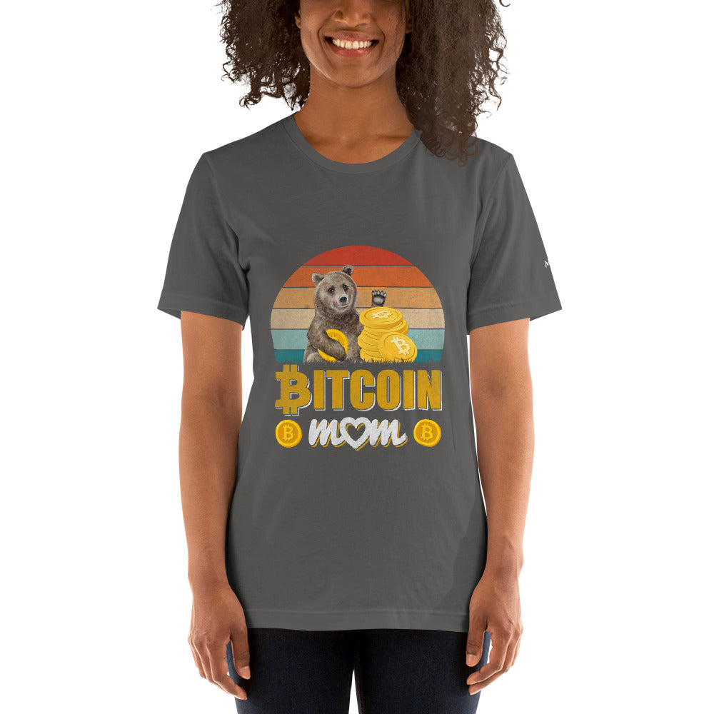 Bitcoin Mom -Unisex t-shirt by DarkByteGear