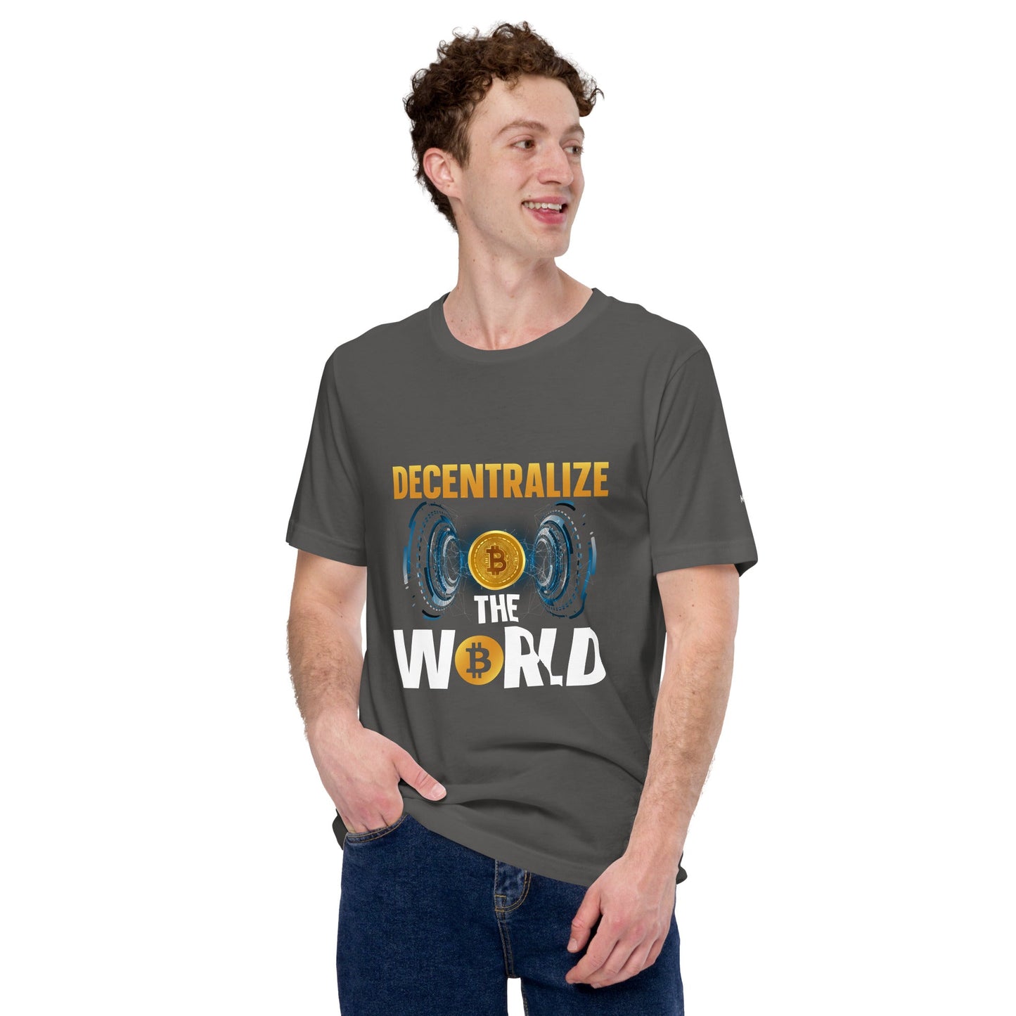 Decentralize the World - Unisex t-shirt by DarkByteGear