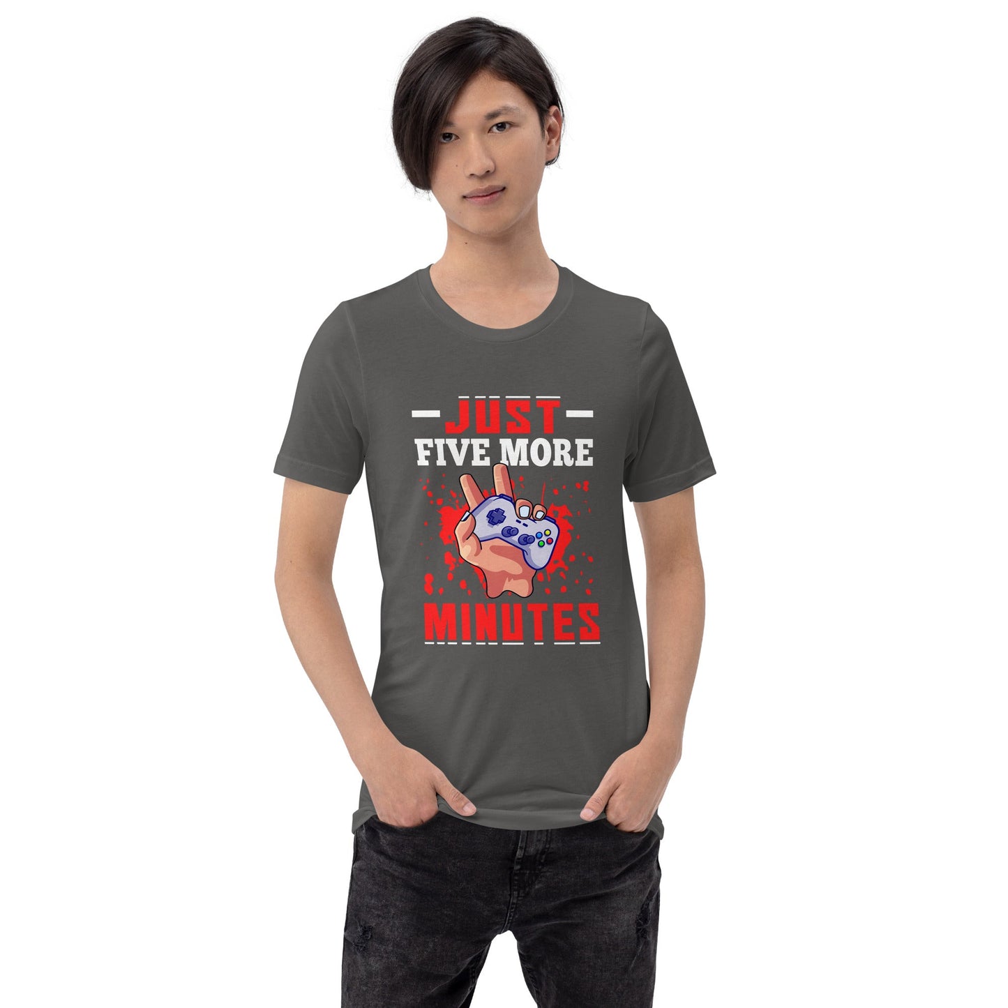Just 5 more Minutes Rima - Unisex t-shirt by DarkByteGear