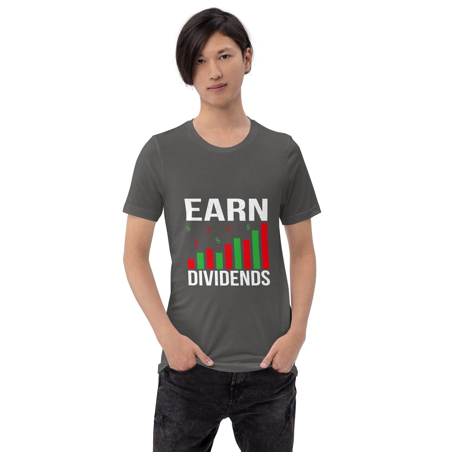 Earn Dividends - Unisex t-shirt by DarkByteGear