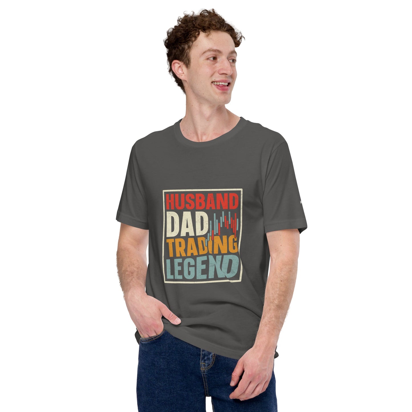 Husband, Dad, Trading Legend - Unisex t-shirt by DarkByteGear