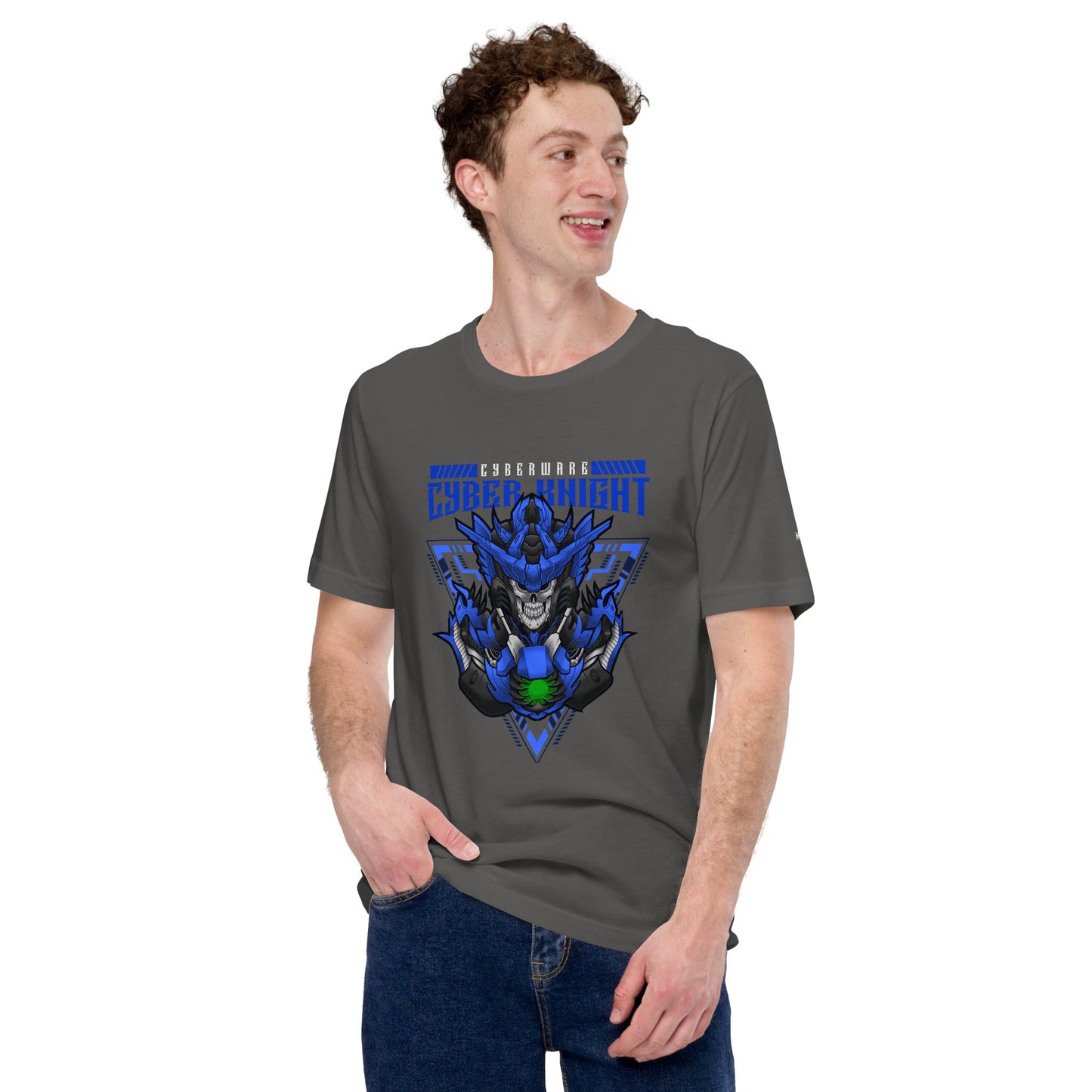 CyberWare Cyber knight - Unisex t-shirt by DarkByteGear